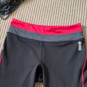 BCG black and pink leggings